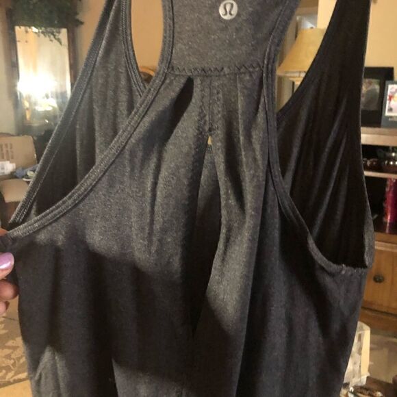 lululemon athletica Tops - lululemon Grey Tank Top 